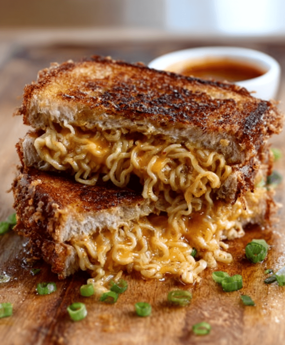 Ramen Grilled Cheese