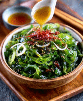 Seaweed Salad with Miso Dressing