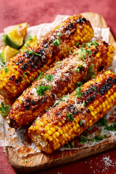Smoked Paprika Grilled Corn