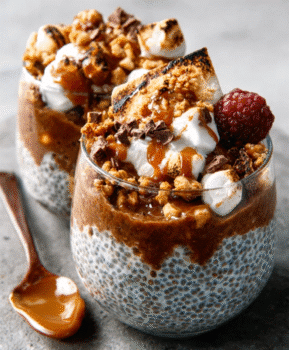 S'mores Keto Chia Pudding