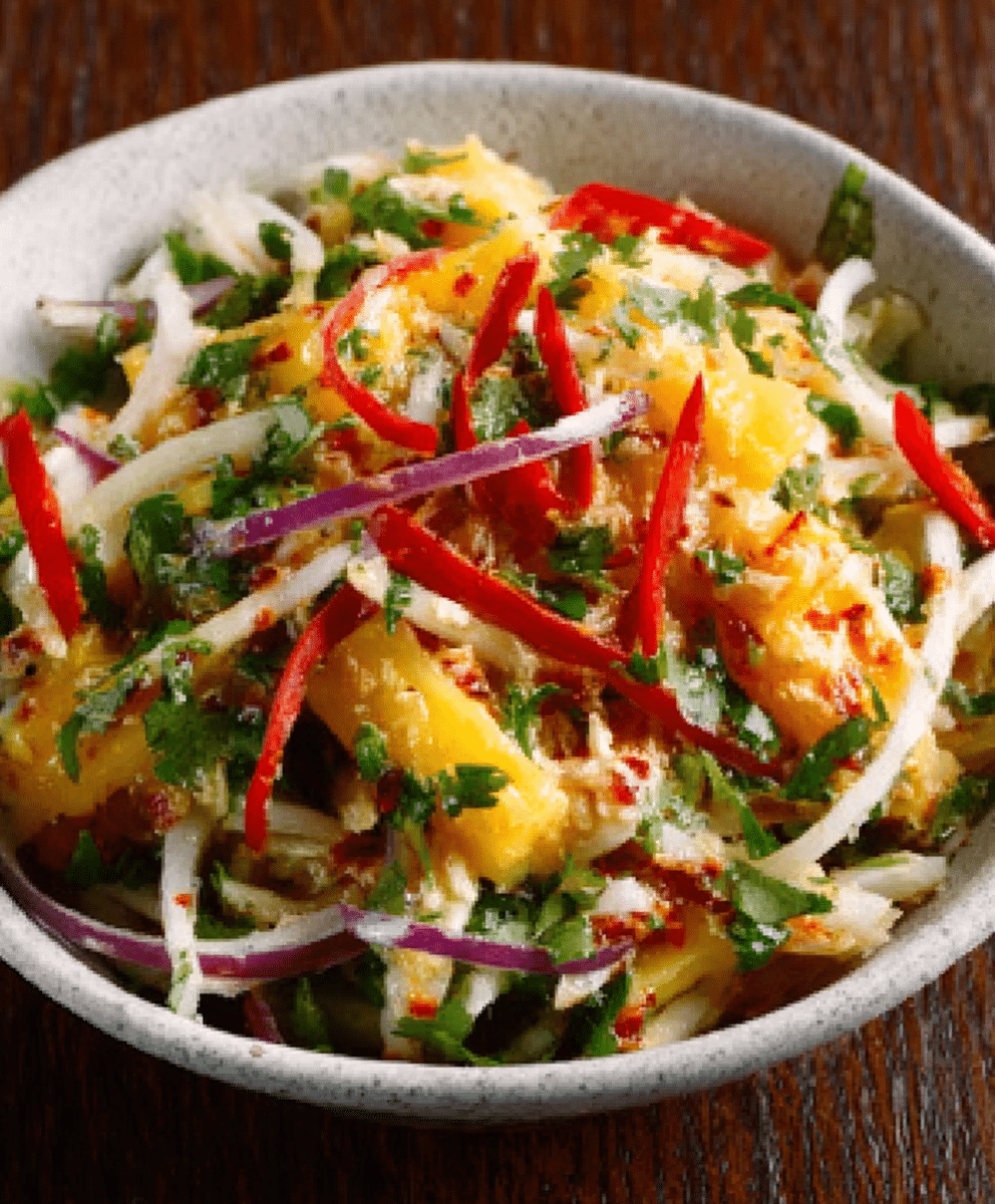 Spicy Mango & Jicama Street Salad