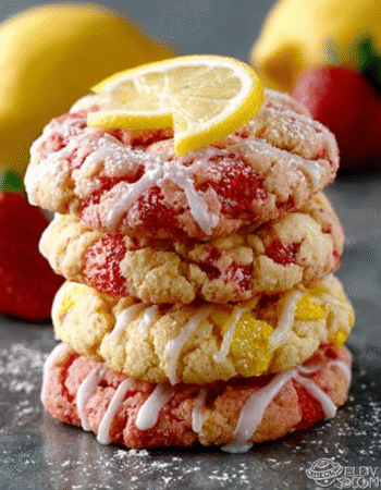 Strawberry Lemonade Cookie Recipe