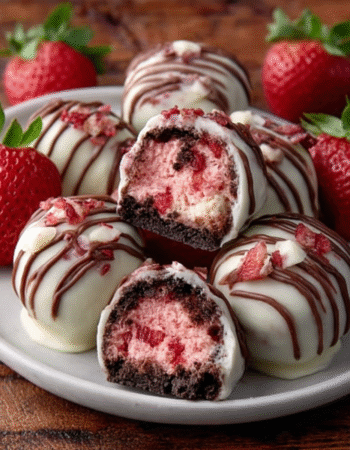 Strawberry Shortcake Oreo Balls