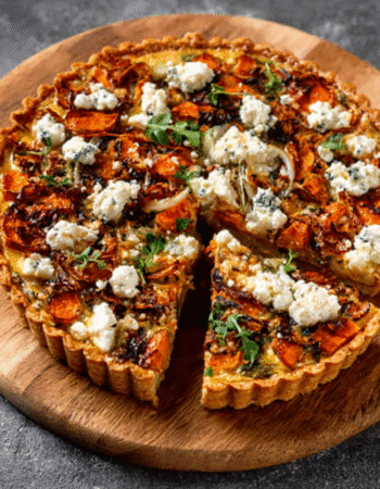 Sweet Potato ‘Goat Cheese’ Tart