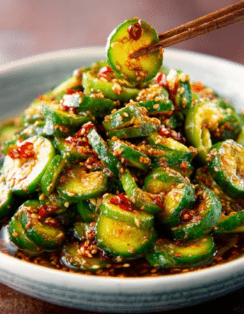 Tik Tok Korean Cucumber Salad
