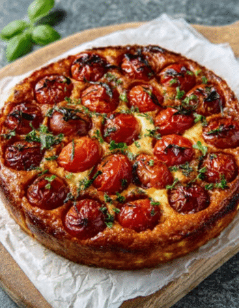 Tomato Clafoutis (Savory Summer Tart)
