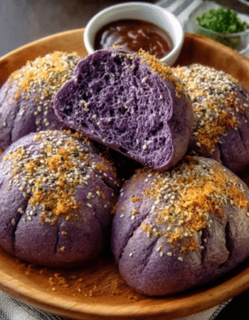 Ube Pandesal Cloud Bread