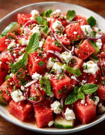 Undercover Watermelon Feta Salad