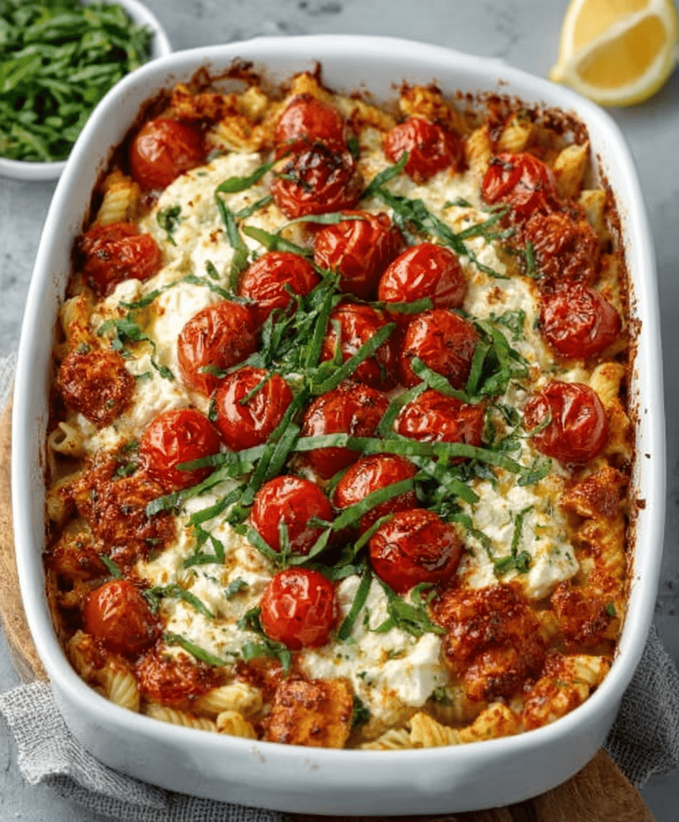 Viral Baked Feta Pasta