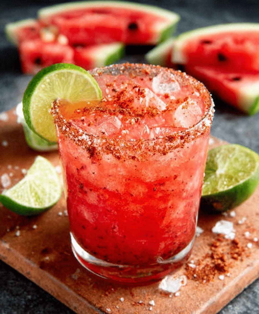 Watermelon Tajín Margarita