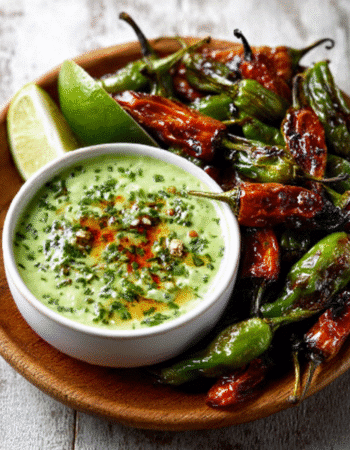 harred Shishito Pepper & Lime Dip