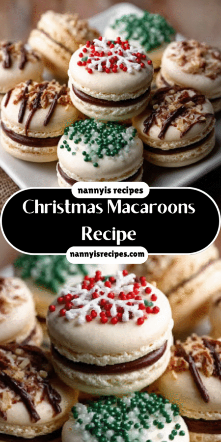 Christmas Macaroons Recipe: Delightful Treats Await You! 7 1 3