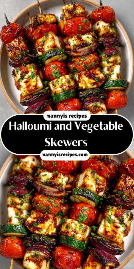 Halloumi and Vegetable Skewers: A Delicious Summer Delight! 4 11 4