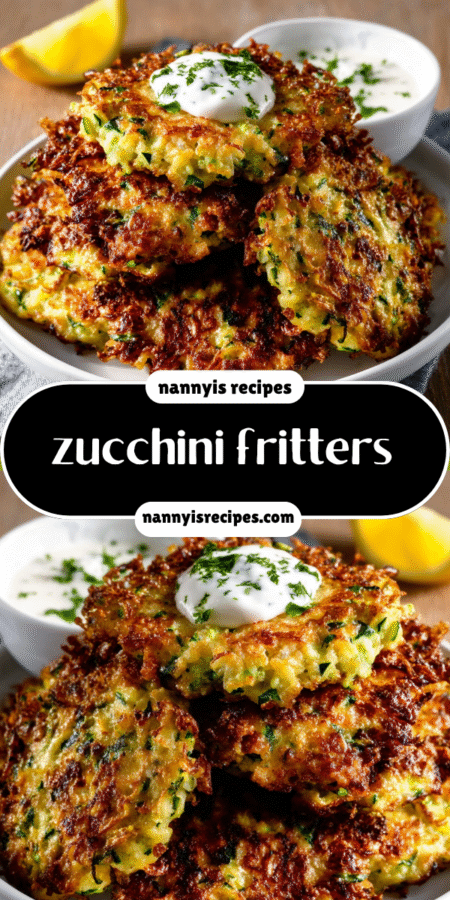 Zucchini fritters