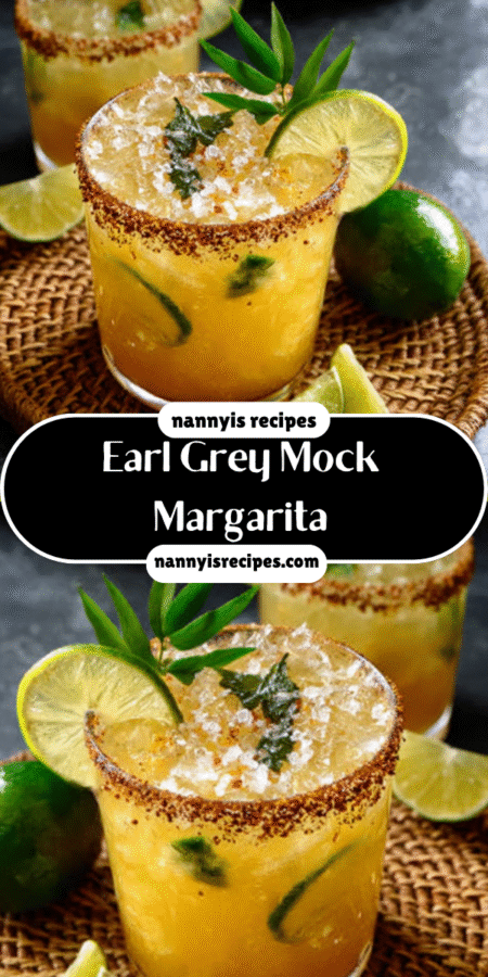 Earl-Grey Mock Margarita: Discover This Unique Recipe! 7 15 2