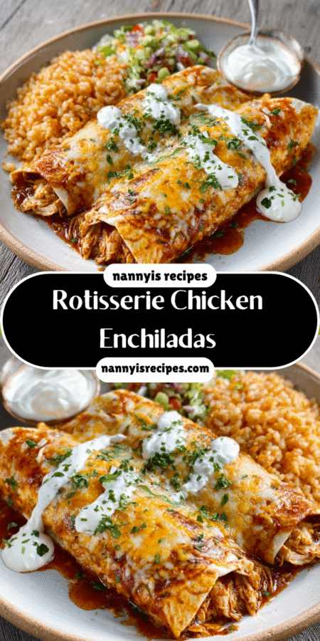 Rotisserie Chicken Enchiladas that Everyone Will Love! 4 15 3