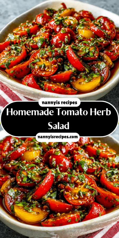 Homemade Tomato Herb Salad: Discover Fresh Flavor Today! 4 15 4