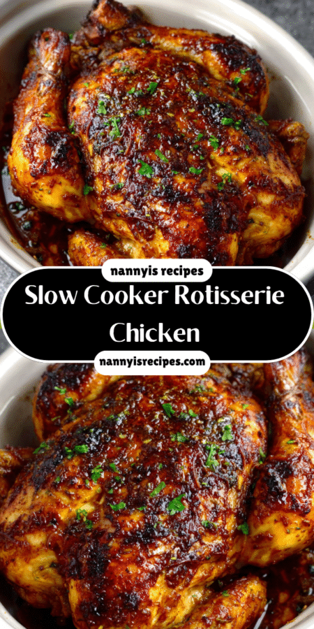 Slow Cooker Rotisserie Chicken that Melts in Your Mouth 4 17 3