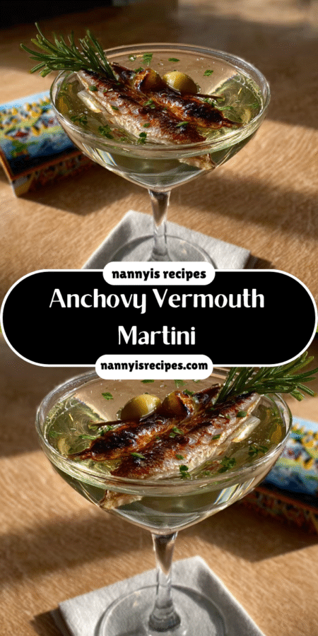 Anchovy Vermouth Martini: Discover a Unique Twist Today! 4 18 4