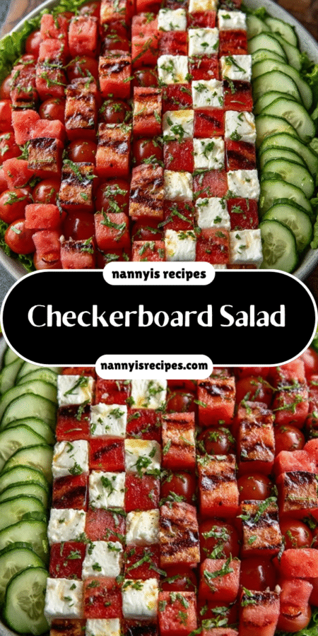 Checkerboard Salad: Discover a Colorful Recipe Today! 4 2