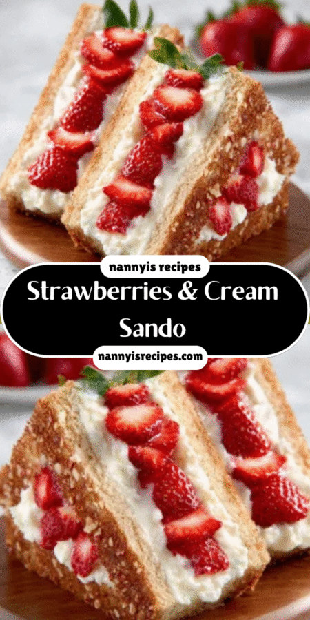 Strawberries & Cream Sando: Discover a Delightful Recipe! 4 22 4