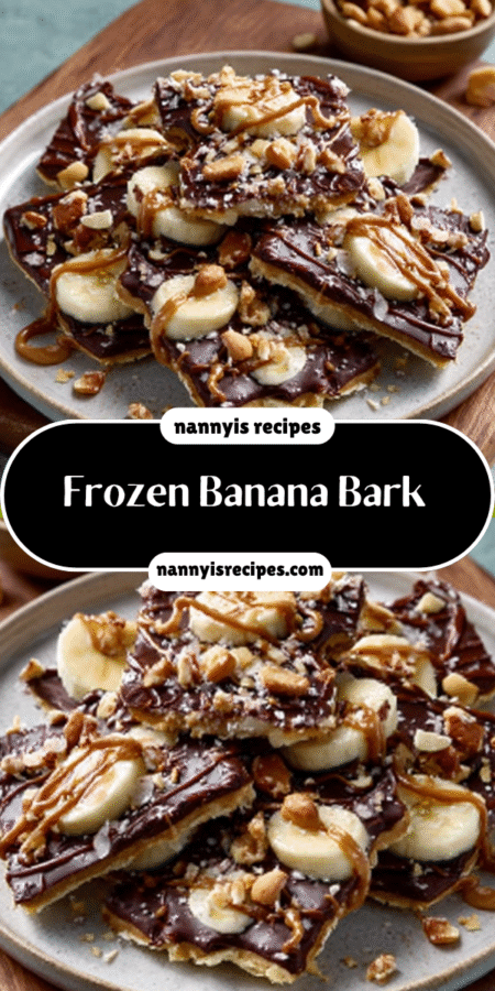 Frozen Banana Nut-Butter Bark: A Healthy Treat You’ll Love! 7 26 1