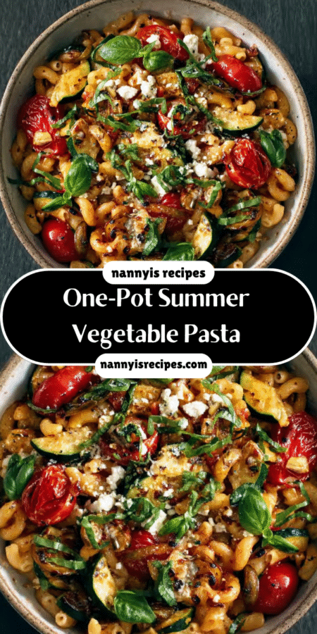 One‑Pot Summer Vegetable Pasta: Easy, Delicious Recipe! 7 3 6