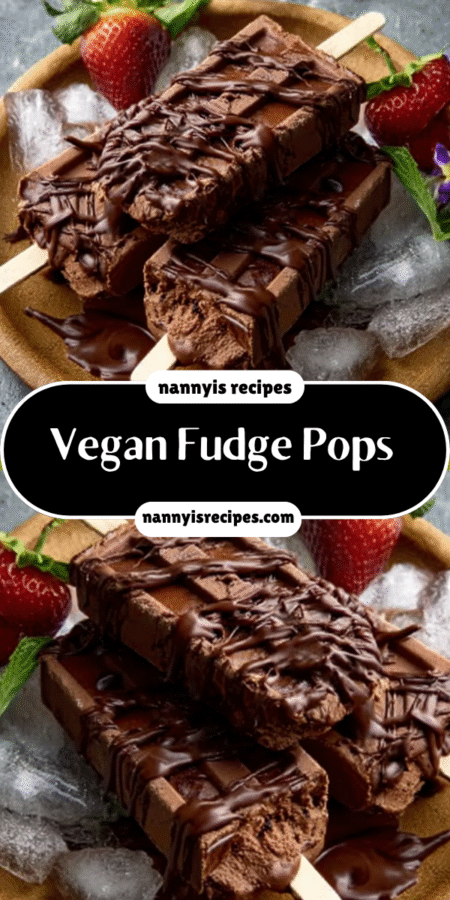 Creamy Vegan Chocolate Fudge Pops you can't resist! 4 35