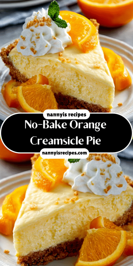 No-Bake Orange Creamsicle Pie: A Delightful Summer Treat! 4 4 4