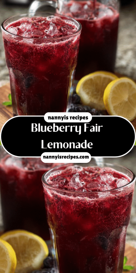State Fair Blueberry Lemonade: Refresh Your Summer! 4 6 1