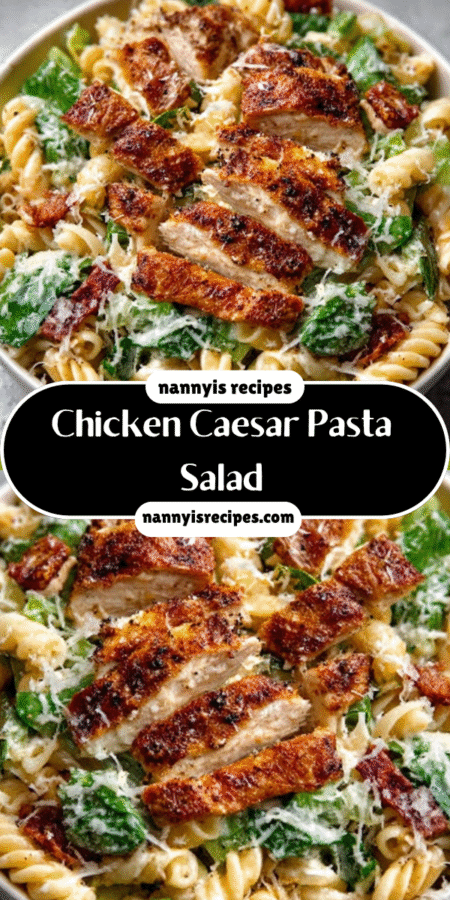 Chicken Caesar Pasta Salad: A Deliciously Easy Recipe! 4 6