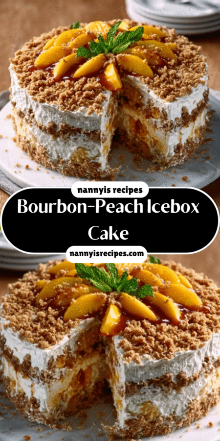 Bourbon-Peach Icebox Cake: A Summer Delight You'll Love! 7 7 2