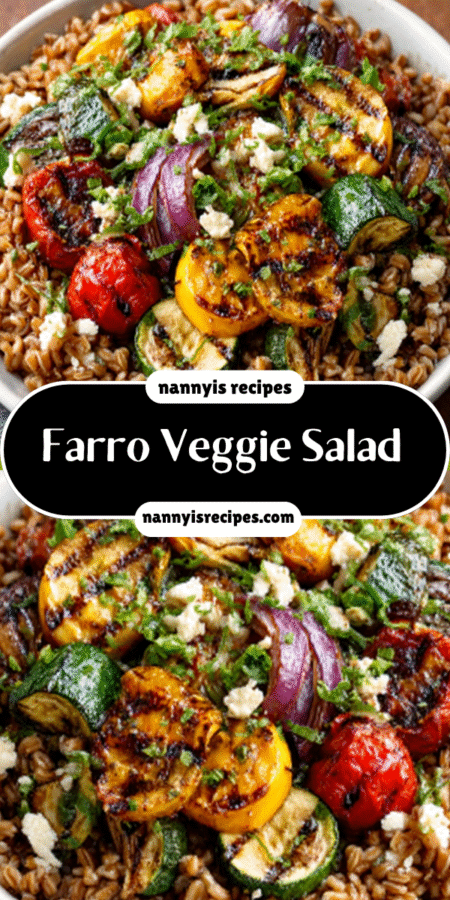 Farro + Grilled Veggie Salad: Discover a Delicious Twist! 4 7