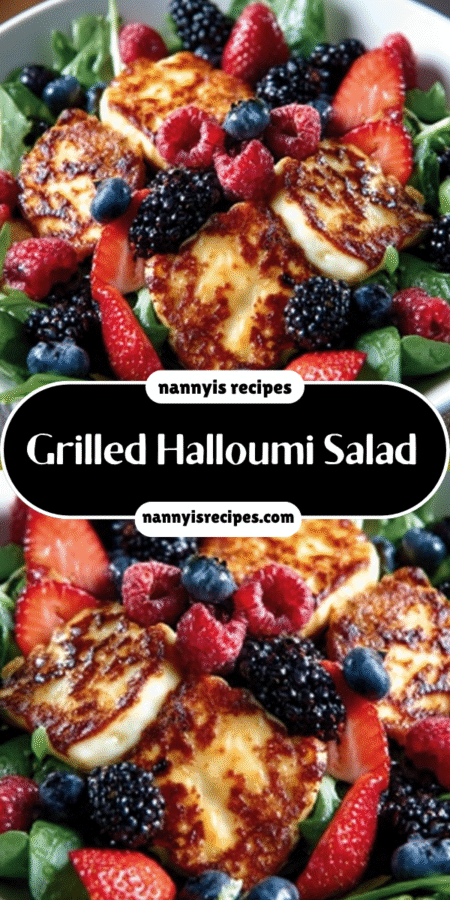 Grilled Halloumi Berry Salad: A Fresh, Zesty Delight! 4 8