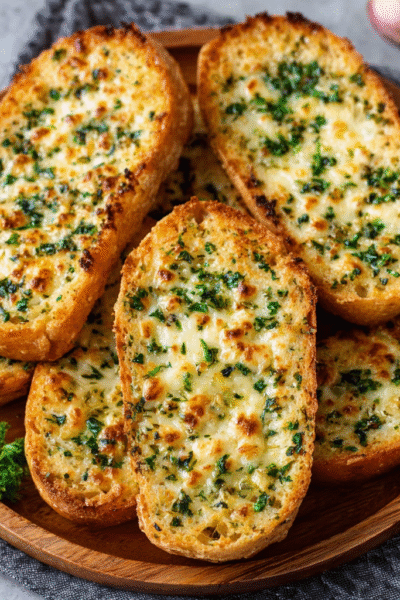 Air Fryer Garlic Bread