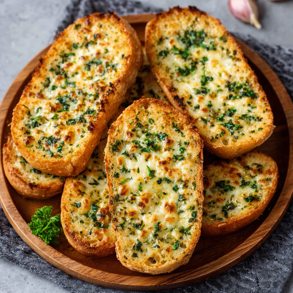 Air Fryer Garlic Bread