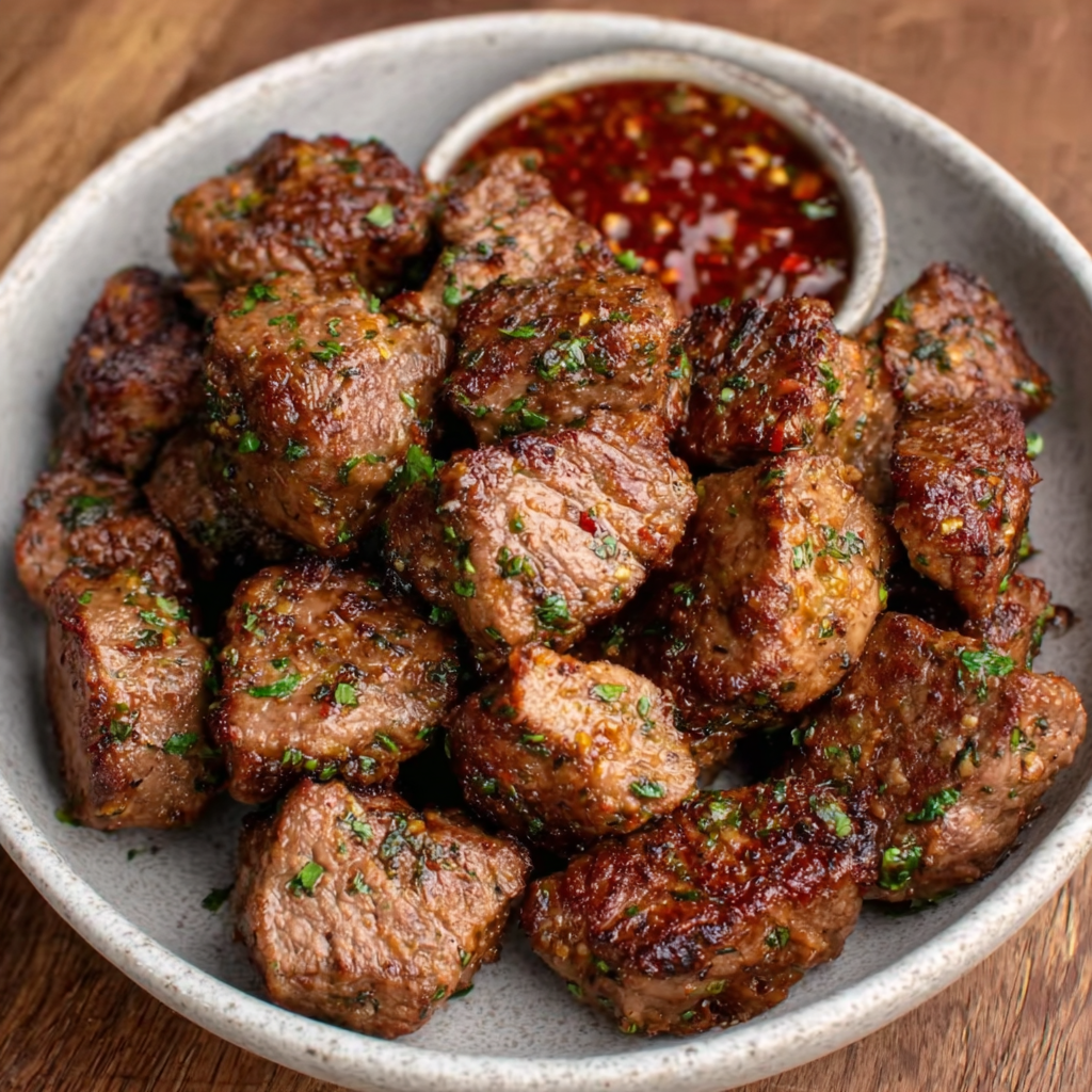 Air Fryer Steak Bites