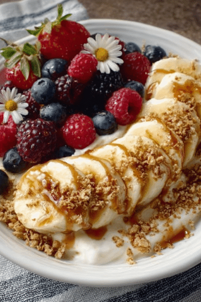 Banana‑Split Yogurt Breakfast Bowls