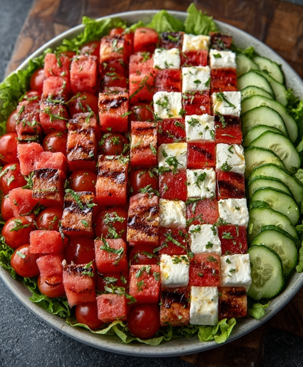 Checkerboard Salad