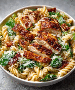 Chicken Caesar Pasta Salad