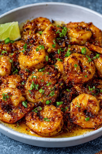 Copycat Chili Crisp Shrimp