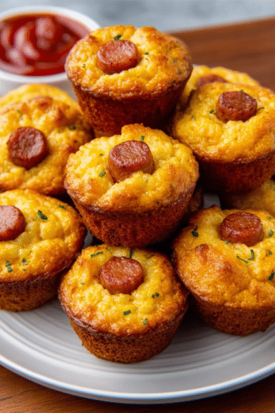 Corn Dog Muffins