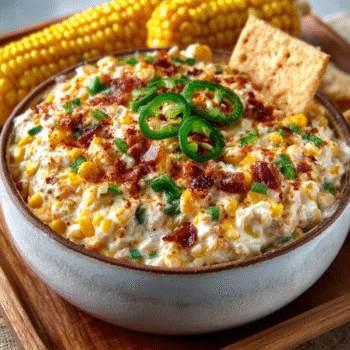Creamy Jalapeño Corn Dip