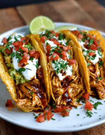 Crockpot Chicken Tacos