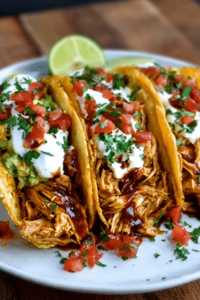 Crockpot Chicken Tacos