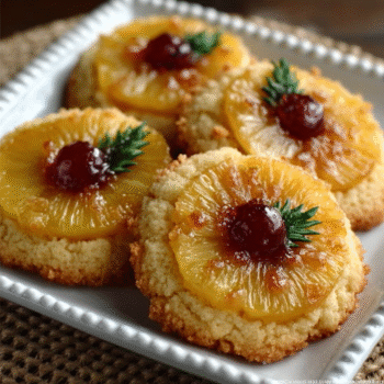 Delicious Pineapple Upside Sugar Cookies Recipe