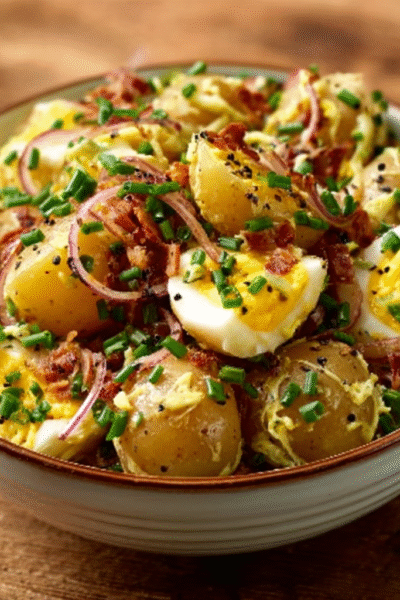 Delicious Salt and Vinegar Potato Salad