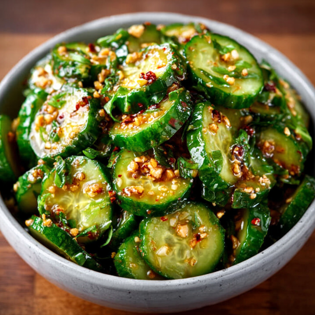 Easy Asian Cucumber Salad