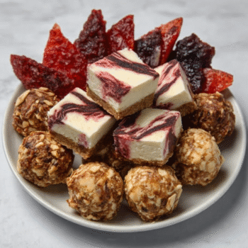 Fruit & Cheesecake Bites