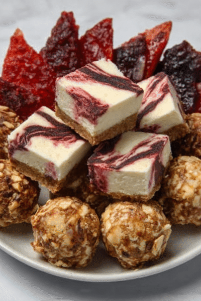 Freeze‑Dried Fruit & Cheesecake Bites